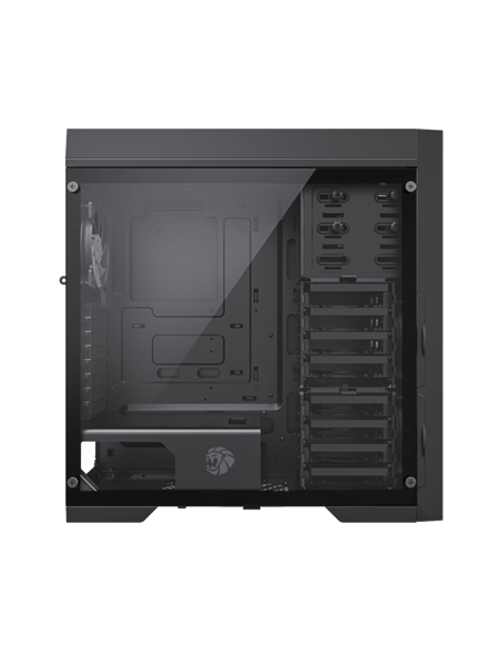 Компьютерный корпус Gamemax MASTER 2 BK, Full-Tower, Без блока питания, Чёрный