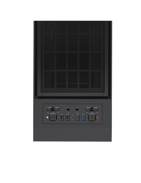Компьютерный корпус Gamemax MASTER 2 BK, Full-Tower, Без блока питания, Чёрный
