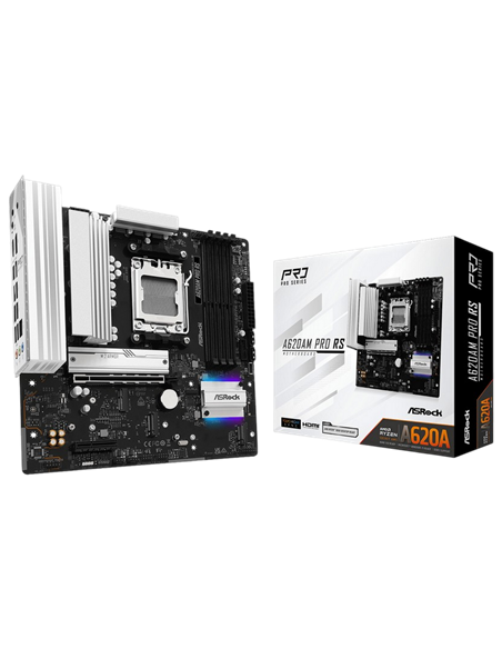 Placă de bază ASRock A620AM PRO RS, AM5, AMD A620A, Micro-ATX