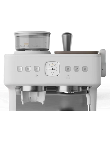 Кофеварка рожковая Electrolux E8EC1-8SW, 2200Вт, Белый