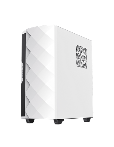 Carcasă PC Gamemax Diamond CP WT, Midi-Tower, Fără PSU, Alb