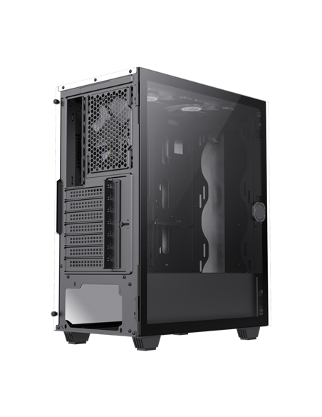 Компьютерный корпус Gamemax Diamond CP WT, Midi-Tower, Без блока питания, Белый