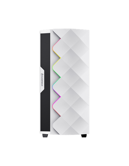 Carcasă PC Gamemax Diamond CP WT, Midi-Tower, Fără PSU, Alb
