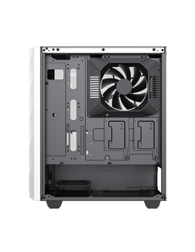 Carcasă PC Gamemax Diamond CP WT, Midi-Tower, Fără PSU, Alb
