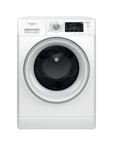 Стирально-сушильная машина Whirlpool FFWDD 1076258 SV EE, 10кг, Белый