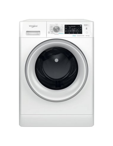 Стирально-сушильная машина Whirlpool FFWDD 1076258 SV EE, 10кг, Белый