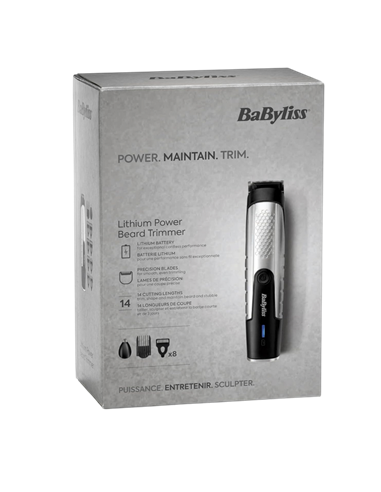 Trimmer pentru bărbați BaByliss T812E, Negru