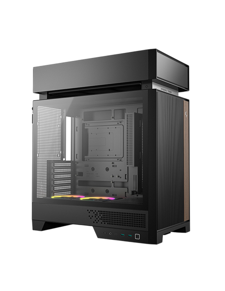 Компьютерный корпус Deepcool CL660, Midi-Tower, Без блока питания, Чёрный