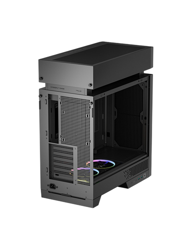 Carcasă PC Deepcool CL660, Midi-Tower, Fără PSU, Negru