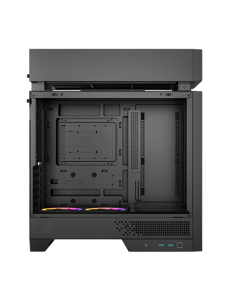 Компьютерный корпус Deepcool CL660, Midi-Tower, Без блока питания, Чёрный