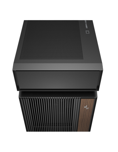 Carcasă PC Deepcool CL660, Midi-Tower, Fără PSU, Negru
