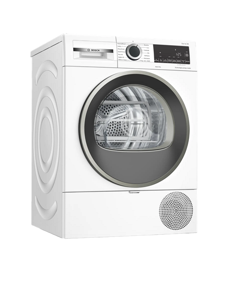 Uscător de rufe Bosch WQG1417EPL, 9kg, Alb