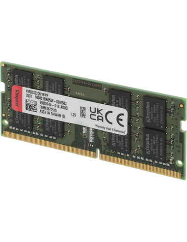 Memorie RAM Kingston ValueRAM, DDR4 SDRAM, 3200 MHz, 16GB, KVR32S22D8/16WP
