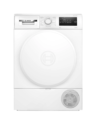 Uscător de rufe Bosch WTH83277PL, 8kg, Alb