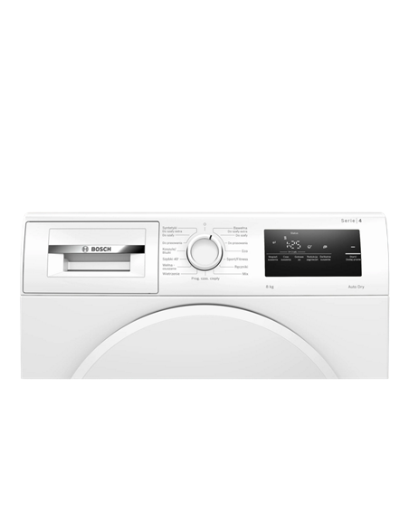 Uscător de rufe Bosch WTH83277PL, 8kg, Alb