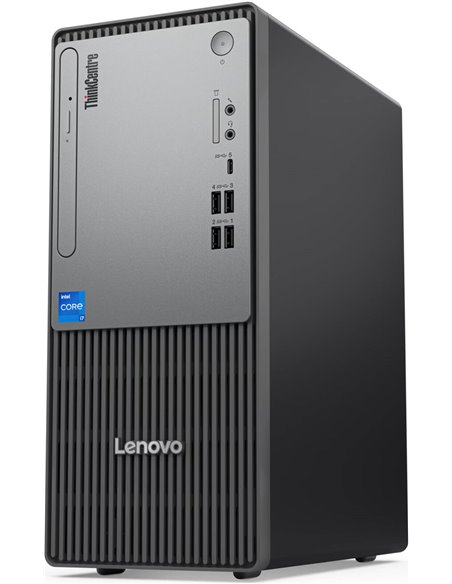 Sistem Desktop PC Lenovo ThinkCentre Neo 50t, Turn, Intel Core i5-14400, 8GB/512GB, Intel UHD Graphics 730, Fără SO