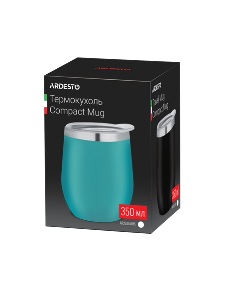 Термокружка Ardesto AR2635MMS, 0,35л, Голубой
