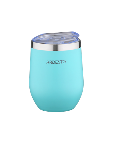 Cană termos Ardesto AR2635MMS, 0,35L, Albastru deschis