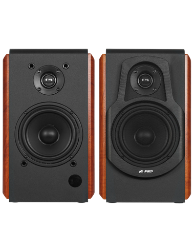 Sistem audio 2.0 CH F&D R60BT, Negru