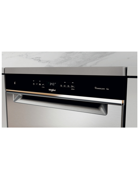 Посудомоечная машина Whirlpool WFO 3T233 P 6.5 X, Нержавеющая сталь