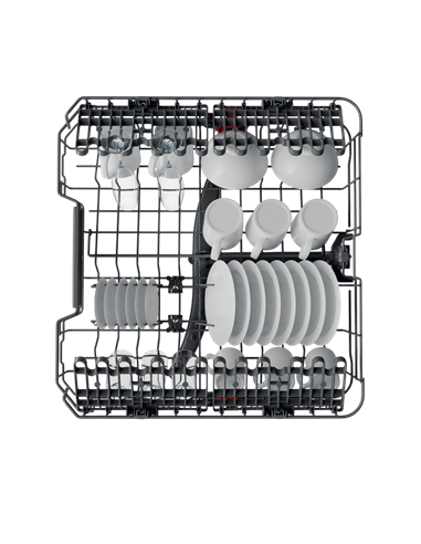 Mașină de spălat vase Whirlpool WFO 3T233 P 6.5 X, Oțel inoxidabil