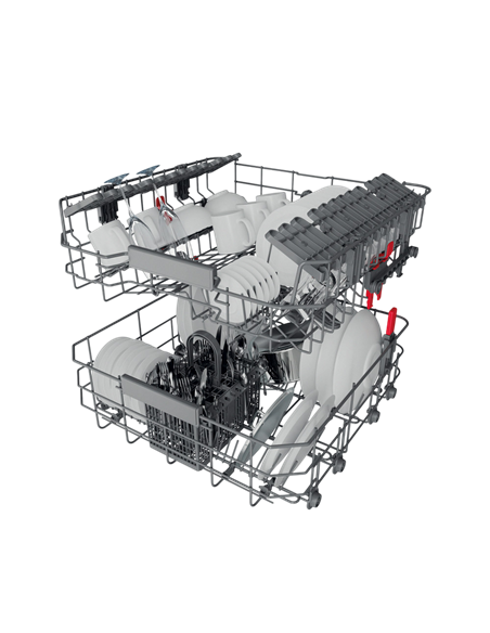 Посудомоечная машина Whirlpool WFO 3T233 P 6.5 X, Нержавеющая сталь