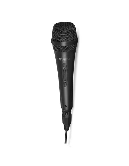 Microfon Karaoke SVEN MK-130, Cu fir, Negru