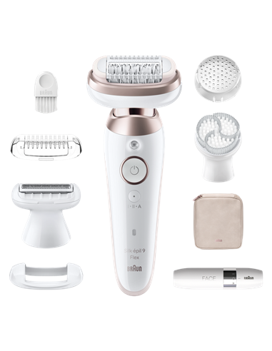 Эпилятор Braun SES9360, Белый | Золотистый