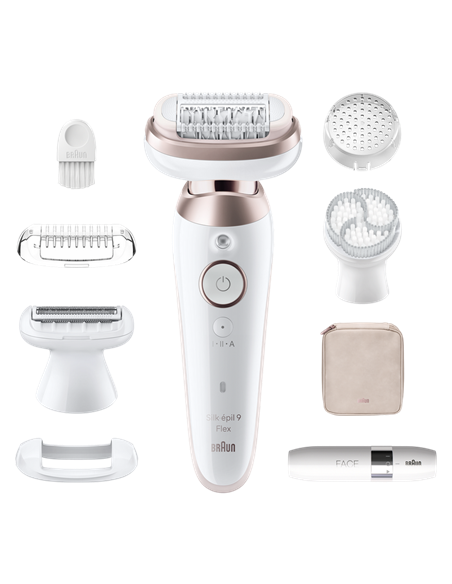 Epilator Braun SES9360, Alb | Auriu