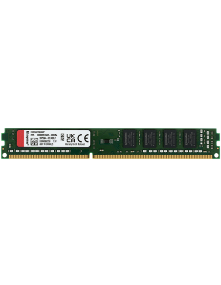 Оперативная память Kingston ValueRAM, DDR3 SDRAM, 1600 МГц, 4 ГБ, KVR16N11S8/4WP