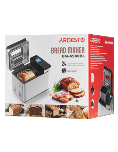 Хлебопечка Ardesto BM-A900BL, Серебристый